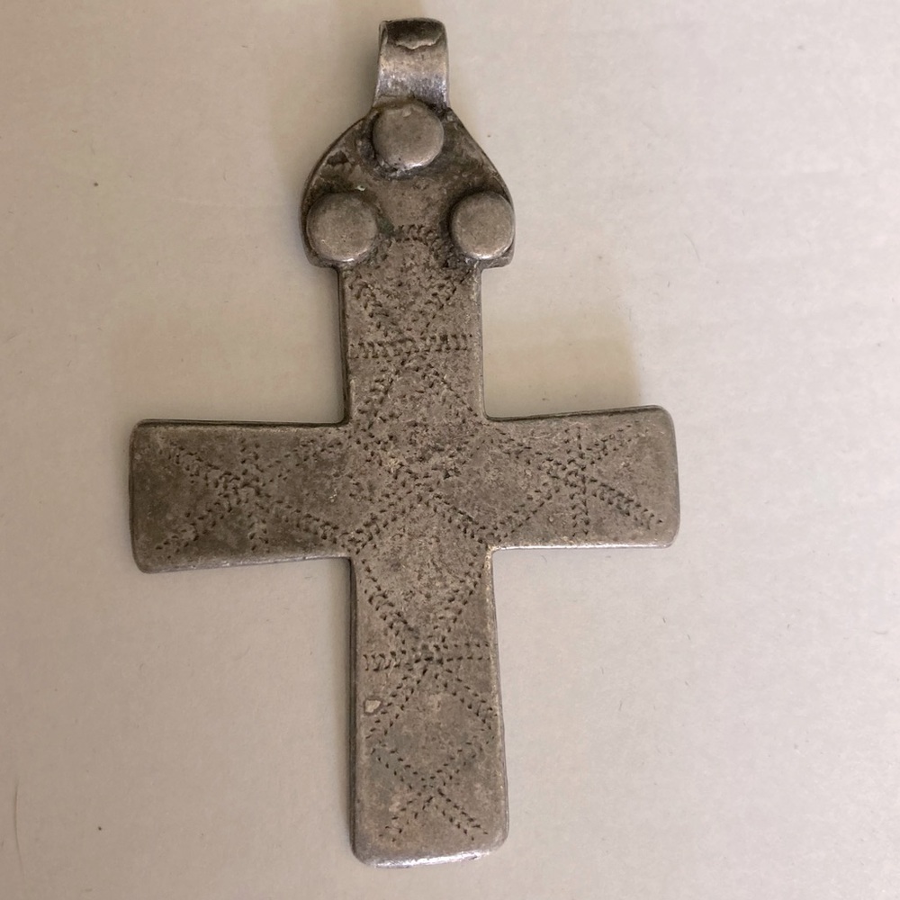 Scooter Paris Vintage Cross Pendant
